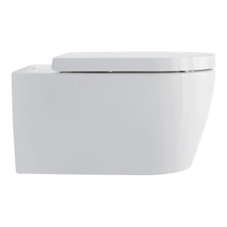 Duravit Wand-WC, Tiefspüler Me by Starck 37x57cm, 4,5 l, riml., weiß Hygieneglaze