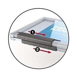 DURABLE Kartenhalter PUSHBOX DUO 892119 10 St./Pack.