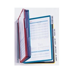 DURABLE Sichttafelständer SHERPA Wall 10 563100 DIN A4 sw/rt