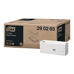 Falthandtuch Advanced 2-lagig weiß L310xB248ca.mm 2560 Tücher/VE TORK