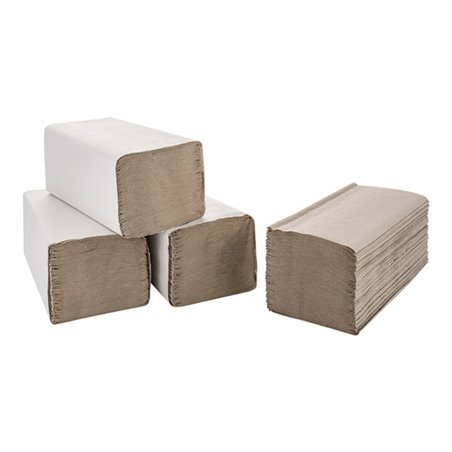 Papierhandtücher 1-lagig natur L230xB250ca.mm f.9000 469 080 5000 Tücher/KT ELOS