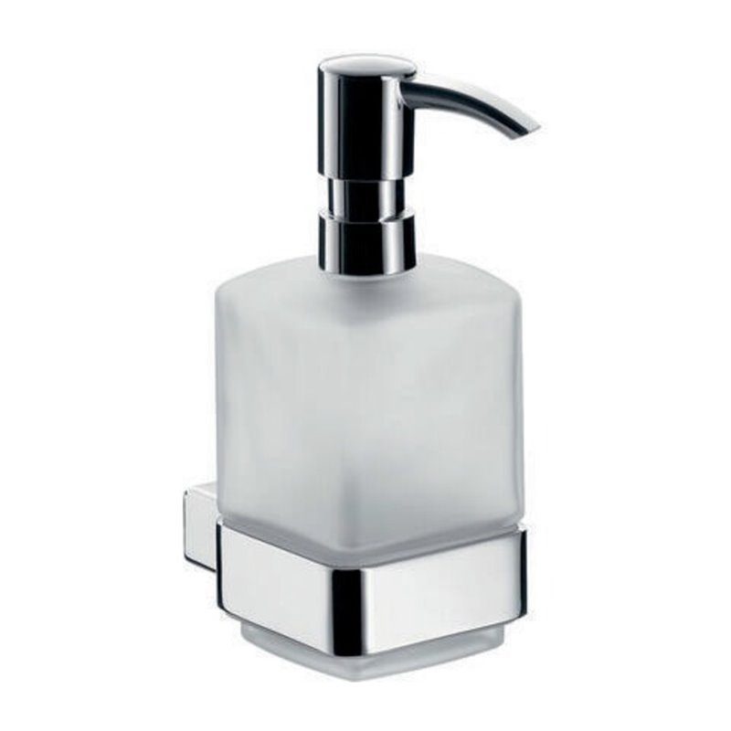 EMCO Flüssigseifenspender LOFT Wandmodell, Kristallglas satiniert chrom