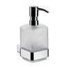 EMCO Flüssigseifenspender LOFT Wandmodell, Kristallglas satiniert chrom