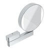 EMCO LED-Rasier-/Kosmetikspiegel rund, Wandmodell, mit Direktanschluss chrom