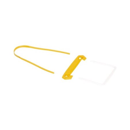 Bankers Box Abheftbügel Tube Clip 1189101 gelb 100 St./Pack.