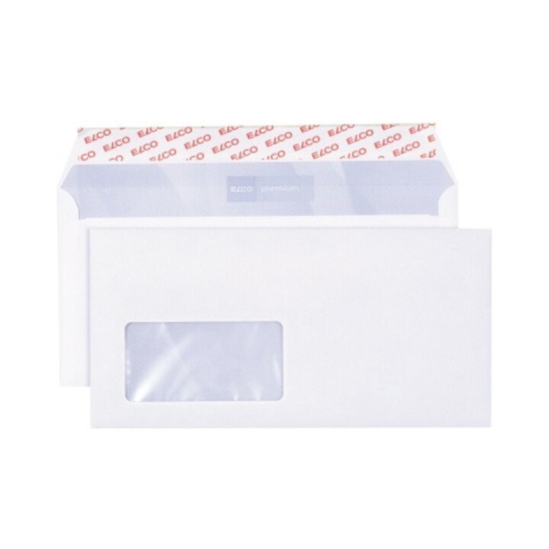 ELCO Briefumschlag premium 30778 C5/6 80g hk mF weiß 500 St./Pack.