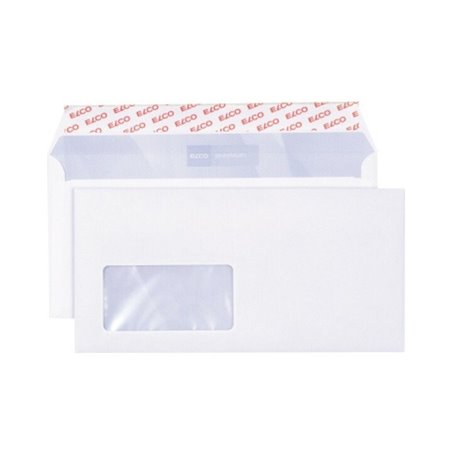 ELCO Briefumschlag premium 30778 C5/6 80g hk mF weiß 500 St./Pack.