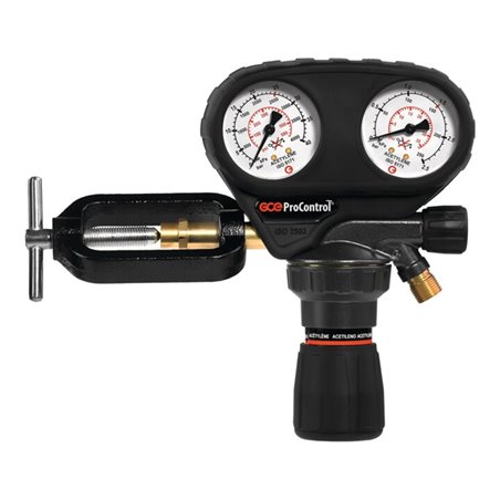 Flaschendruckminderer ProControl Acetylen 25bar 1-stufig GCE RHÖNA