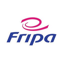 fripa Bodenständer 2355000 40x90x44cm Metall blau