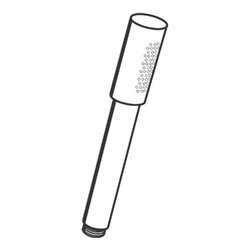 Grohe Handbrause SENA Normalstrahl supersteel