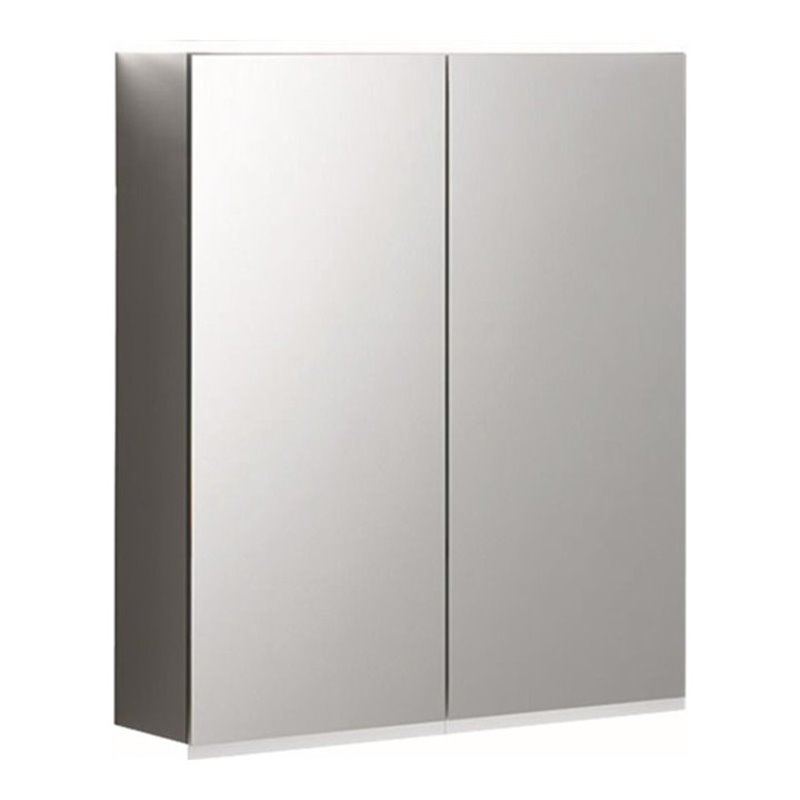 Geberit Spiegelschrank Option Plus 75x70x17,2cm, mit Beleuchtung, 2 Türen