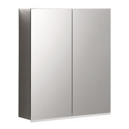 Geberit Spiegelschrank Option Plus 75x70x17,2cm, mit Beleuchtung, 2 Türen