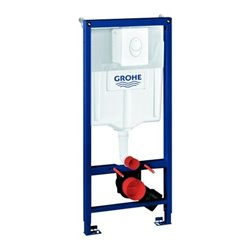 Grohe WC-Set Rapid SL 3-in-1-Set, m Abd.-Pl. alp-we, BH 1,13 m