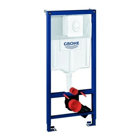 Grohe WC-Set Rapid SL 3-in-1-Set, m Abd.-Pl. alp-we, BH 1,13 m