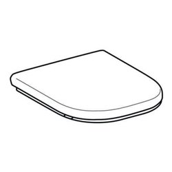 Geberit WC-Sitz Renova Comfort we., barrierefrei, Befestigung von unten