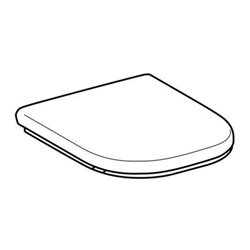 Geberit WC-Sitz Renova Comfort we., barrierefrei, Befestigung von unten