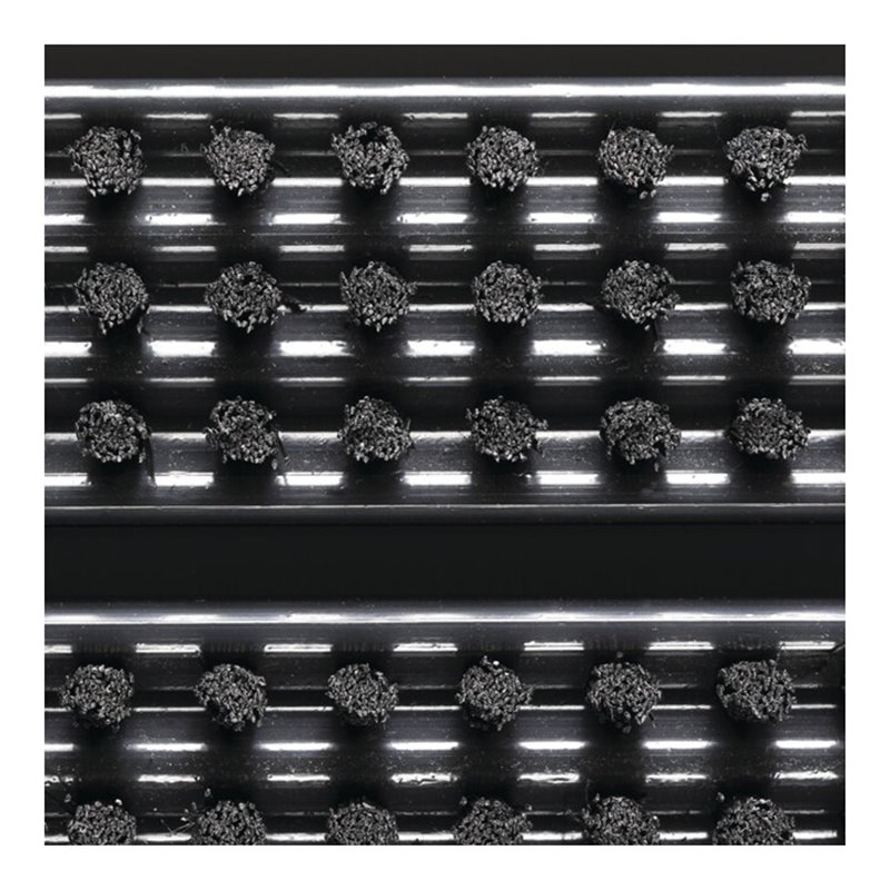 Fußmatte schwarz PP L385xB590xS22mm