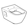 Geberit Wand-WC, Tiefspüler Renova Plan 6/5 l, teilgeschl. Form, rimfree, weiß