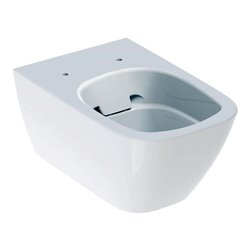Geberit Wand-WC-Tiefspüler Smyle Square weiß, 4,5 l, geschlossene Form, rimfree