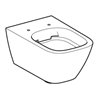 Geberit Wand-WC-Tiefspüler Smyle Square weiß, 4,5 l, geschlossene Form, rimfree