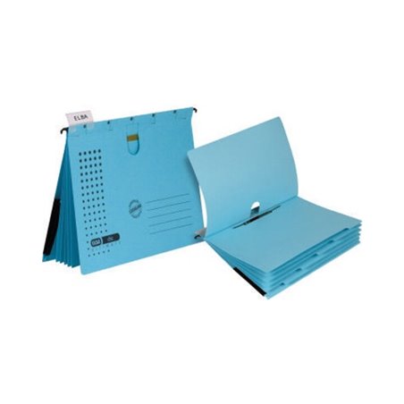 ELBA Hängehefter chic ULTIMATE 100333012 DIN A4 blau 5 St./Pack.