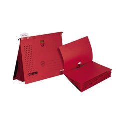 ELBA Hängehefter chic ULTIMATE 100333013 DIN A4 rot 5 St./Pack.