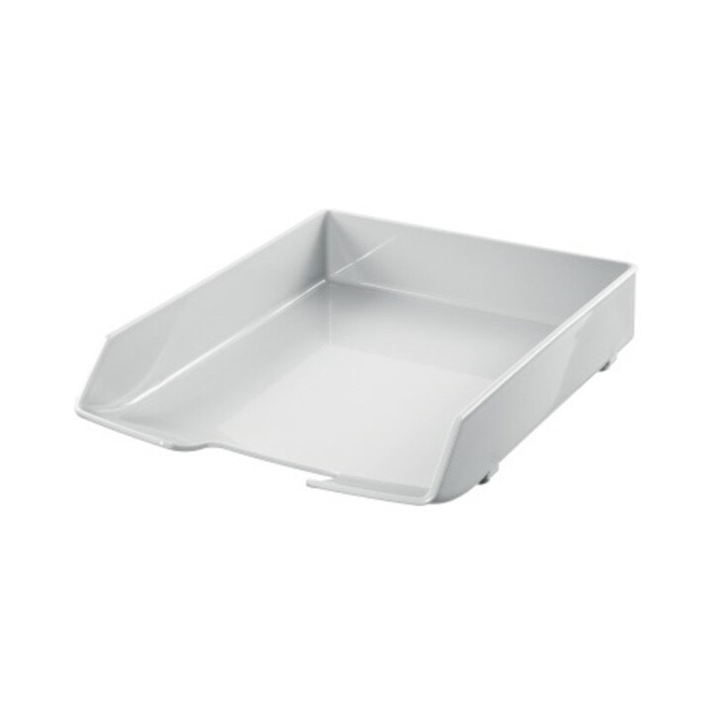 HAN Briefablage WAVE 1028-11 DIN A4/C4 stapelbar l.grau VE  5 Stück