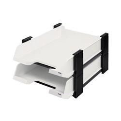 HAN Briefablage DUETT 10320-12 DIN A4/C4 2 Briefablagen ws