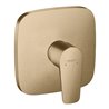 hansgrohe Fertigmontageset Talis E UP-Brause-Einhebelmischer, 1 Verbr., brushed bronze