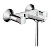 hansgrohe Zweigriff-Wannen-Armatur Logis AP, 2 Verbraucher, chrom