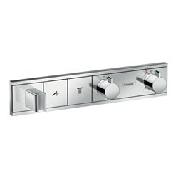 hansgrohe Fertigmontageset RainSelect UP-THM, m int. Brauseha., 2 Verbr., chr