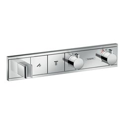 hansgrohe Fertigmontageset RainSelect UP-THM, m int. Brauseha., 2 Verbr., chr