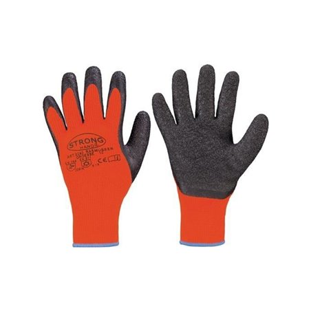Stronghand Winterhandschuhe Rasmussen orange/schwarz