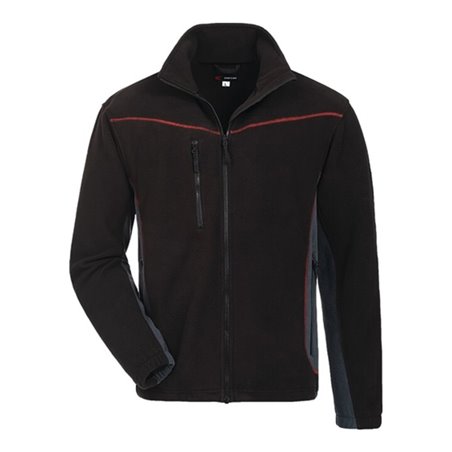 Fleecejacke Bekasine Gr.L schwarz/grau CRAFTLAND