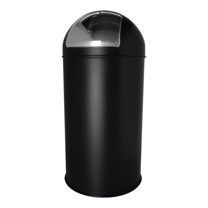 Abfallsammler Ø360xH745mm 50l schwarz HELIT