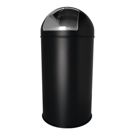 Abfallsammler Ø360xH745mm 50l schwarz HELIT