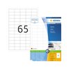 HERMA Etikett PREMIUM 4606 38,1x21,2mm weiß 13.000 St./Pack.