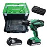 HiKOKI Akku-Bohrschrauber DS 18 DJL Set 18 V 1,5 Ah 1,5-13mm