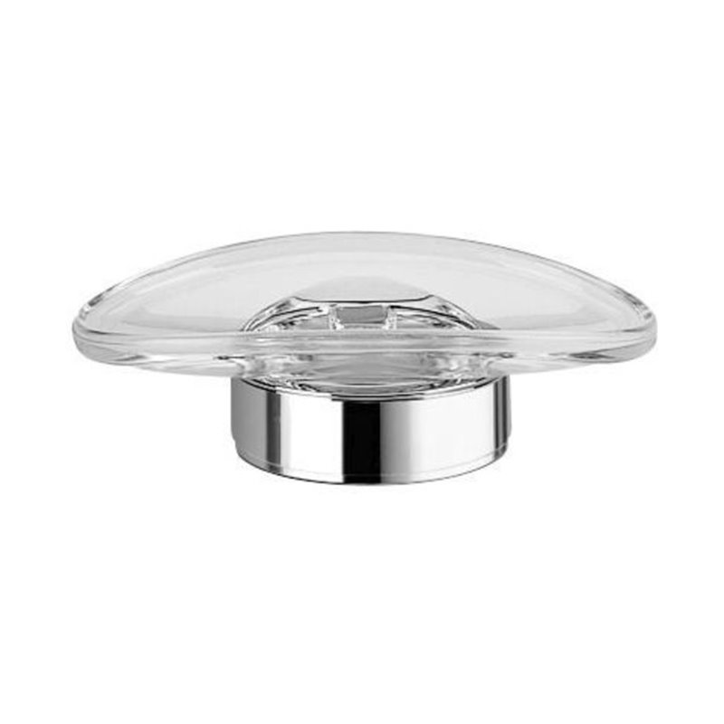 Keuco Seifenablage ELEGANCE komplett mit Echtkristall-Schale verchromt