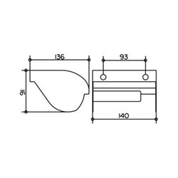 Keuco Toilettenpapierhalter ELEGANCE verchromt