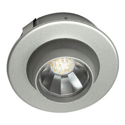 Einbauleuchte Super Spot Emotion 12 V 2 W Rahmenfarbe Alu.L&S