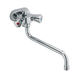 Kludi Wannenfüll- und Brausearmatur SPEZIAL STANDARD DN 15 ohne Brausegarnitur chrom