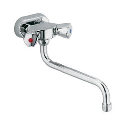 Kludi Spültisch-Wandarmatur STANDARD DN 15 chrom