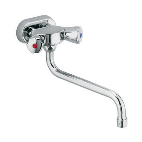 Kludi Spültisch-Wandarmatur STANDARD DN 15 chrom