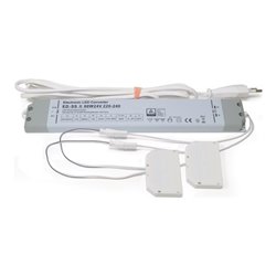 LED-Konverter 230 V 24 V 60 W 2x6-fach Verteiler L&S