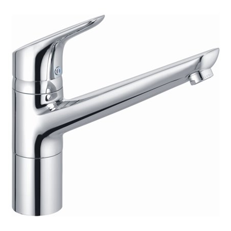 Kludi Objekta Spültisch-Einhebelmischer geschl. Heb., schwenkb. Auslauf, chrom