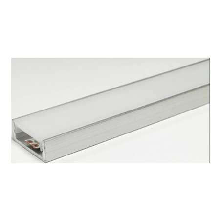 LED Leuchtenprofil Paris Paris Nutmaß 18x7mm Einbau Alu.EV1 L&S