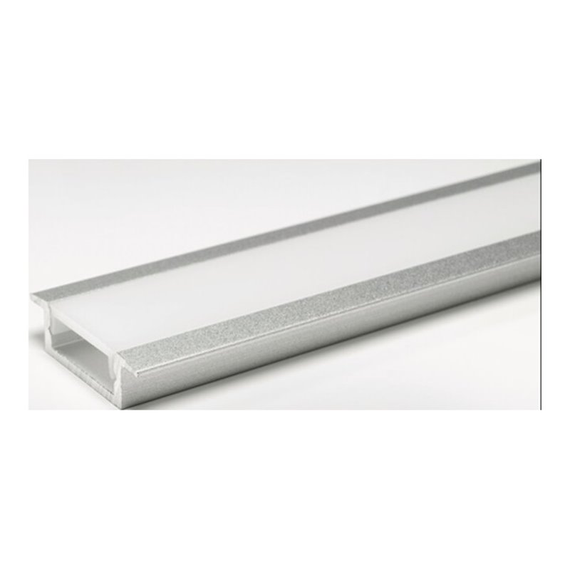 LED Leuchtenprofil London London Nutmaß 18x6mm Einbau Alu.EV1 L&S