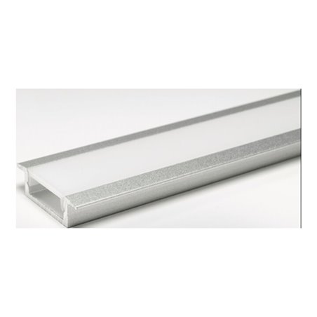 LED Leuchtenprofil London London Nutmaß 18x6mm Einbau Alu.EV1 L&S