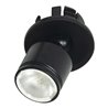 Einbauleuchte FlexSpot Emotion 12 V 1,3 W Rahmenfarbe Schwarz L&S
